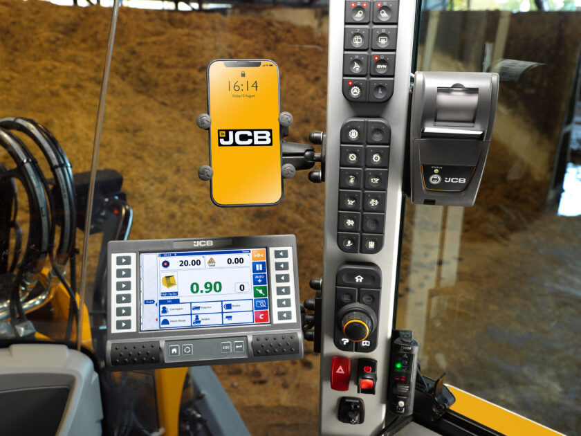 Pala gommata Jcb 435S